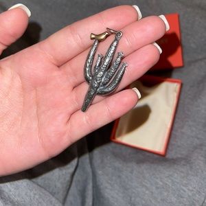 James Avery cactus pendant